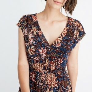 Floral French Inspired Madewell Dress